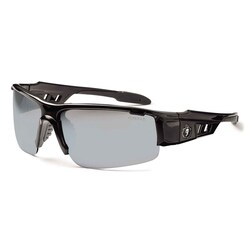 Ergodyne Skullerz Dagr Safety Glasses/Sunglasses, Black Frame Frame color: