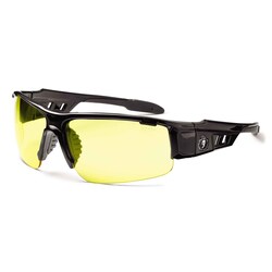 Ergodyne Skullerz Dagr Safety Glasses/Sunglasses, Black Frame Frame color: