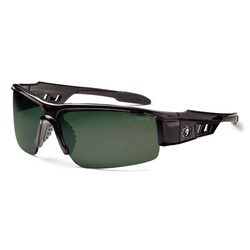Ergodyne Skullerz Dagr Safety Glasses/Sunglasses, Black Frame Frame color:
