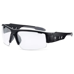 Ergodyne Skullerz Dagr Safety Glasses/Sunglasses, Matte Black Frame Frame