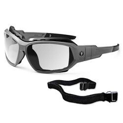 Ergodyne Skullerz Loki Safety Glasses/Sunglasses Frame color: Matte grey;