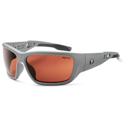 Ergodyne Skullerz Baldr Safety Glasses/Sunglasses Frame color: Matte grey;