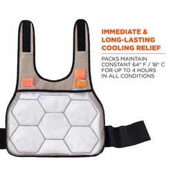 Ergodyne&trade;&nbsp;Chill-Its&trade; 6230 Standard Phase Change Cooling Vest with Packs