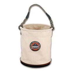 Ergodyne Arsenal 5733 Large Plastic Bottom Bucket Color: White | Buy Online | Ergodyne&trade; | Fisher Scientific