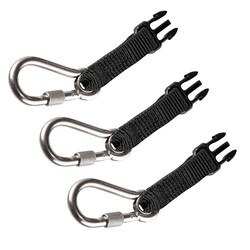 Ergodyne Squids 3025 Retractable Tool Lanyard Accessory Pack Color: Black:Personal