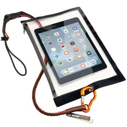 Ergodyne Squids 3765 Water Resistant Tablet Pouch and Trap Color: Clear:Personal