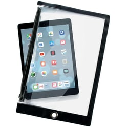 Ergodyne Squids 3765 Water Resistant Tablet Pouch and Trap Color: Clear:Personal