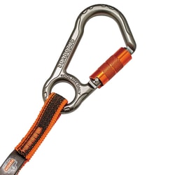 Ergodyne Squids 3108F(x) Tool Lanyard Single Locking Carabiner Color: Orange,