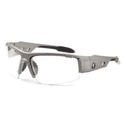 Ergodyne Skullerz Dagr Safety Glasses/Sunglasses, Matte Grey Frame Frame