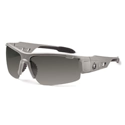 Ergodyne Skullerz Dagr Safety Glasses/Sunglasses, Matte Grey Frame Frame