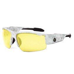 Ergodyne Skullerz Dagr Safety Glasses/Sunglasses, Kryptek Yeti Frame Frame