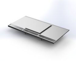 Erlab Anti-vibration Marble Type: Marble, Quantity: Hver