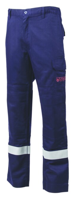 Euro Protection Thor Multirisk Pants, Navy:Personal Protective Equipment:Safety