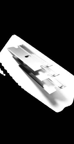 Excelta™ High Precision (Three Star) Single Edge Carbon Steel Razor Blades