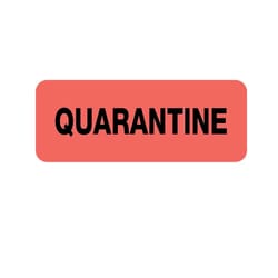 Fisherbrand™ Quarantine Label