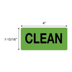 Fisherbrand Clean Label Green:Facility Safety and Maintenance, Quantity: