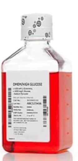 Fisherbrand™ DMEM/High Glucose, with 4.0 mM L-Glutamine, 4500 mg/L Glucose, and Sodium Pyruvate