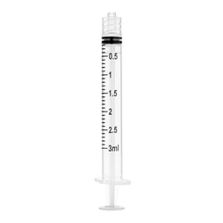 Fisherbrand Sterile Plastic Syringe, Laboratory Use Only 0.1 to 1 mL ...