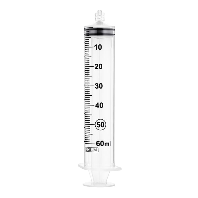 Fisherbrand Sterile Plastic Syringe, Laboratory Use Only 60 mL | Buy ...
