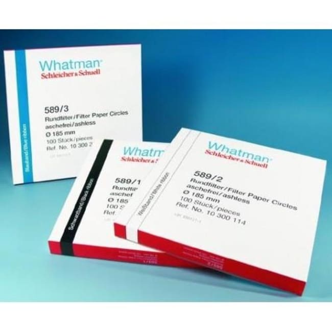 GE Healthcare Whatman™ Grade 589/2 Quantitative Filter Paper Fisher