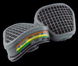 GVS SPR489 Pair of ABEK1 Filters for Multiple Gases and Vapors