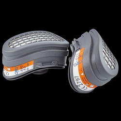 GVS SPR341 Pair of A1P3 Replacement Filters for Dust and Organic Vapor