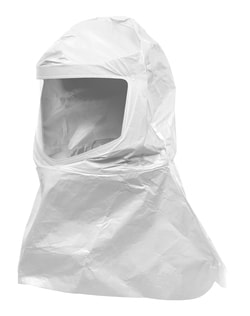 Gentex™ PureFlo ESM+ Tychem QC Single Bib, Full Overhood