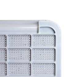 Gilac&trade;&nbsp;Finely Perforated Stackable Crate with Handles