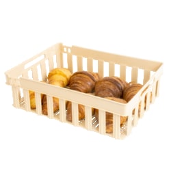 Gilac&trade;&nbsp;Stackable and Nestable Perforated Crate