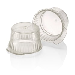 Globe Scientific Translucent Snap Caps for 13 mm Tubes