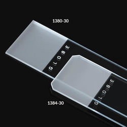 Globe Scientific Diamond™ White Glass Frosted Microscope Slides