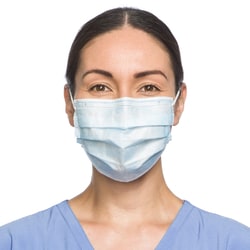 Halyard Health Blue Procedure Mask:Personal Protective Equipment, Quantity: