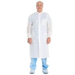 Halyard Health BASIC™ Plus Lab Coats with Knit Collar and Cuff