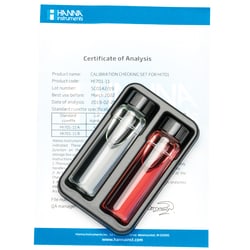 Hanna Instruments Conjunto de calibración para el medidor de bolsillo de