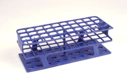 Fisherbrand Tube Rack Full POM Blue | Buy Online | Fisher Scientific