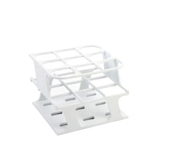 Fisherbrand Tube Rack Half POM White | Buy Online | Fisher Scientific