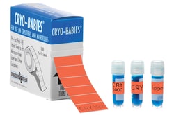 DiversifiedBiotech CRYO-BABIES CRYO-TAGS Roll Labels Orange | Buy Online | DiversifiedBiotech | Fisher Scientific
