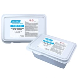 High-Tech Conversions&nbsp;Pre-Saturated Nonwoven Poly-Cellulose Cleanroom Wipes