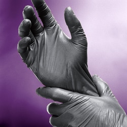 High-Tech Conversions&nbsp;SHADOW Black Nitrile Exam Glove