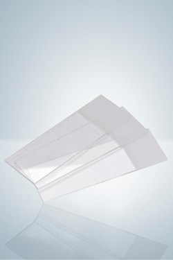 Hirschmann Microscopic Slide, Ground Edges with Double Frosted End:Microscope