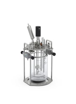 IKA™ Habitat Cell Bioreactor 2 L Double-Walled Glass Vessel Package