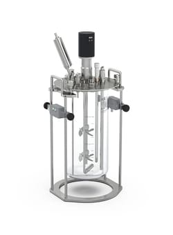 IKA™ Habitat Cell Bioreactor 5 L Single-Walled Glass Vessel Package
