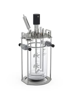IKA™ Habitat Cell Bioreactor 5 L Double-Walled Glass Vessel Package