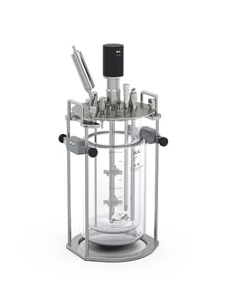 IKA™ Habitat Ferment Bioreactor 5 L Double-Walled Glass Vessel Package