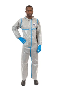 International Enviroguard™ ChemSplash 2 Chemical Splash Standard Coveralls with Taped Seams and Attached Thumb Loops
