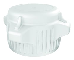 Justrite™ Polypropylene, Closed Top Cap, 53 mm