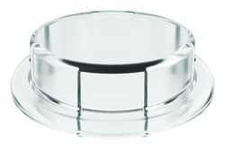 Justrite™ Polypropylene, Closed Cap Adapter (Clear), 83 mm