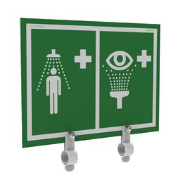 Hughes Universal Safety Shower and Eye/Face Wash Sign