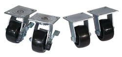 Justrite™ Swivel Caster Set for Gas Cylinder Carts