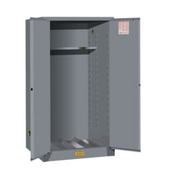 JUSTRITE&nbsp;Drum Storage Cabinets, 55 gal., Manual Close, with Drum Support